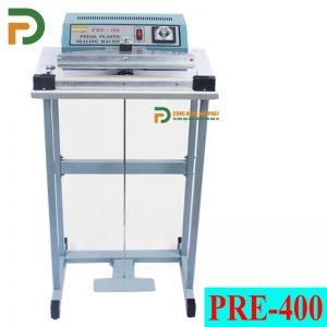 Máy hàn miệng túi dập chân dây nhiệt nhựa cao cấp PRE-400 (ĐGĐP-28)