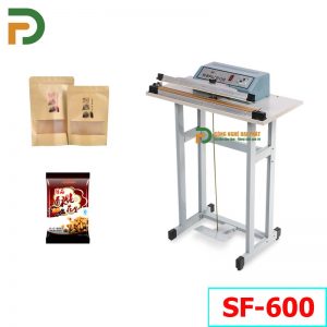 Máy hàn miệng túi dập chân dây nhiệt SF-600 (ĐGĐP-307)