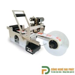 Máy Dán Decal Chai Tròn Bán Tự Động Có In Date (ĐGĐP-H01)