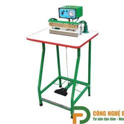 Máy hàn miệng túi dập chân má dồng chân cao 500mm (ĐGĐP-A14)